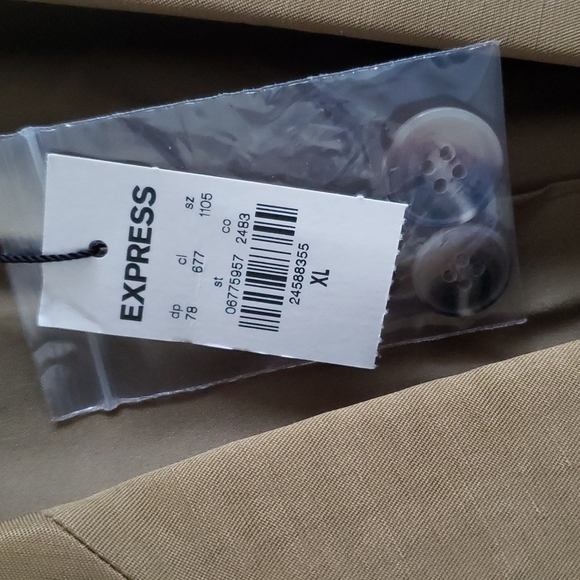 Express Cargo Long Sleeve Belted Jacket - Picture 5 of 7